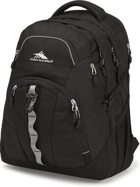 High Sierra Access 2.0 Laptop Backpack Black Brand New